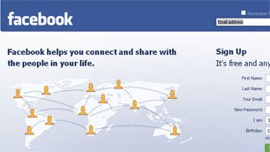 facebookfrontpage 1 - Facebook helps you connect and share with the people in your life.