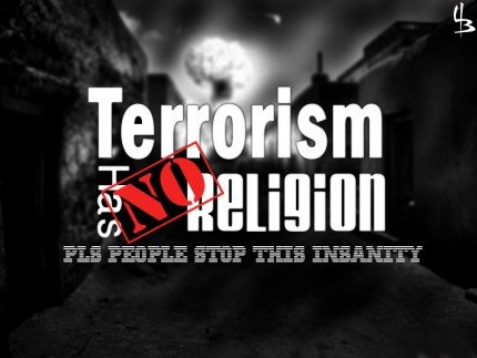 terrorism has no religion430x323custom 1 - Why the violence?