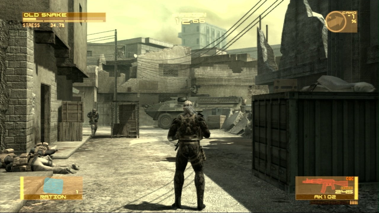 MGS4 Camera 1 - I am developing a game about Palestine Resistance