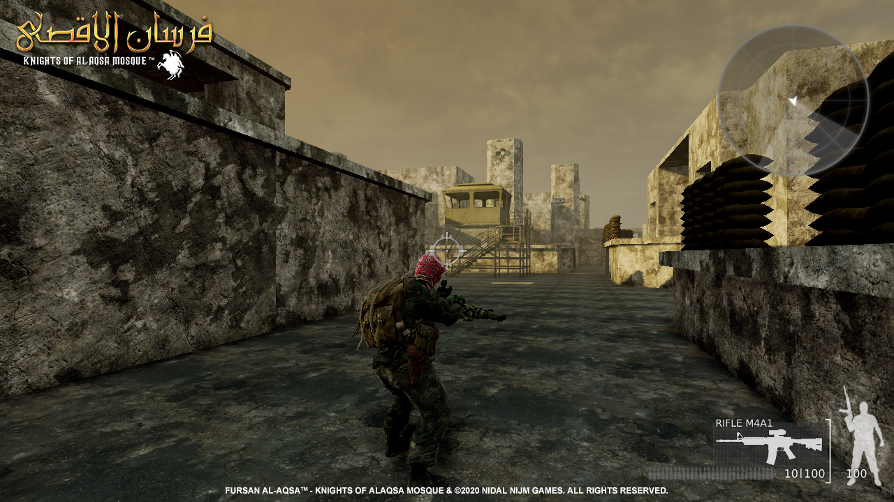Fursan alAqsa  Showcase Camp Ariel Sharo 2 - I am developing a game about Palestine Resistance