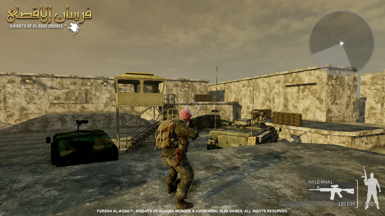 Fursan alAqsa  Showcase Camp Ariel Sharo 7 - I am developing a game about Palestine Resistance
